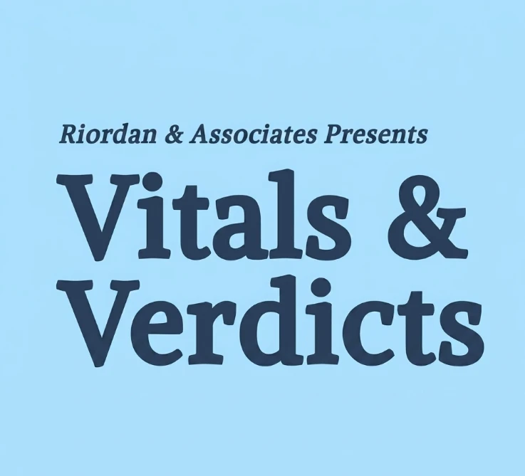 Vitals and Verdicts with Doreen Riordan